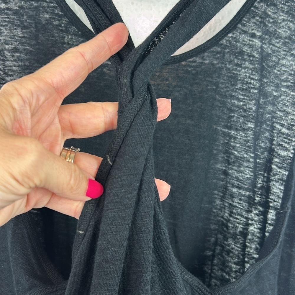 New nwt Lou & Grey knit Jumpsuit xs - Picture 5 of 9